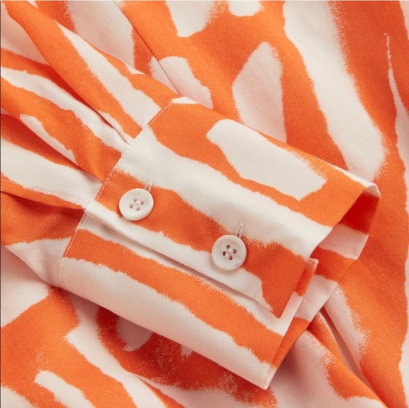 H&M lyocell kaftan dress size L - Picture 5 of 8